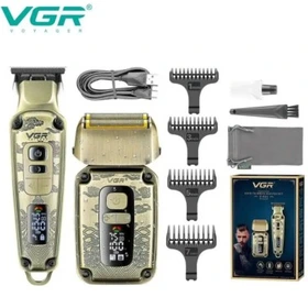 ماشین اصلاح وی جی آر مدل V641 با تکنولوژی برش مستقیم و ضد آب